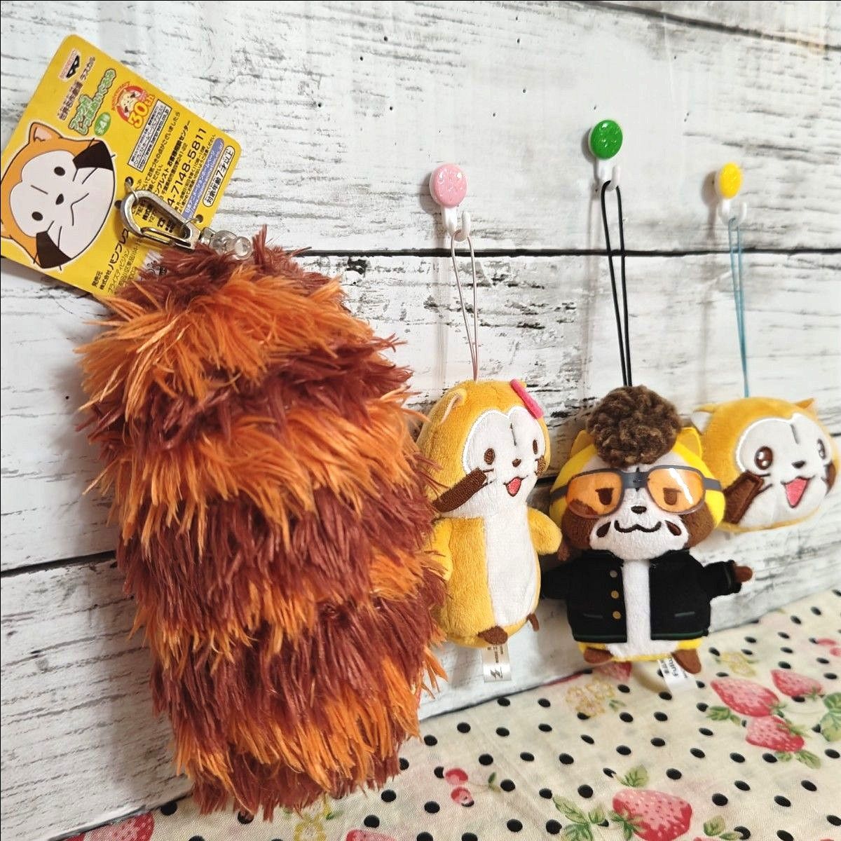 ラスカル レア フック付しっぽぬいぐるみ 羅巣華流団 リリィ