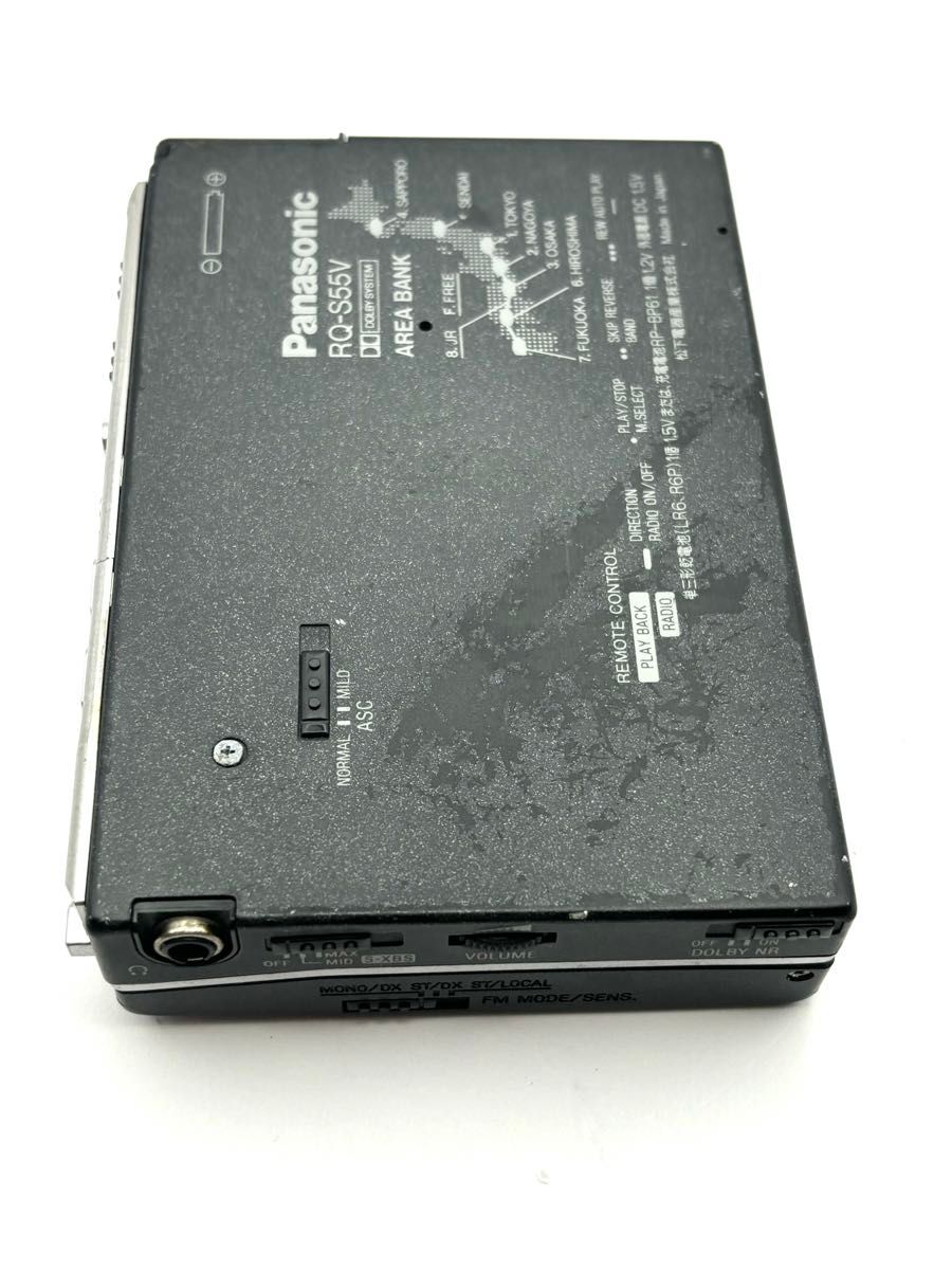 2352【ジャンク】Panasonic RQ-S55 カセットプレーヤー 2352【ジャンク