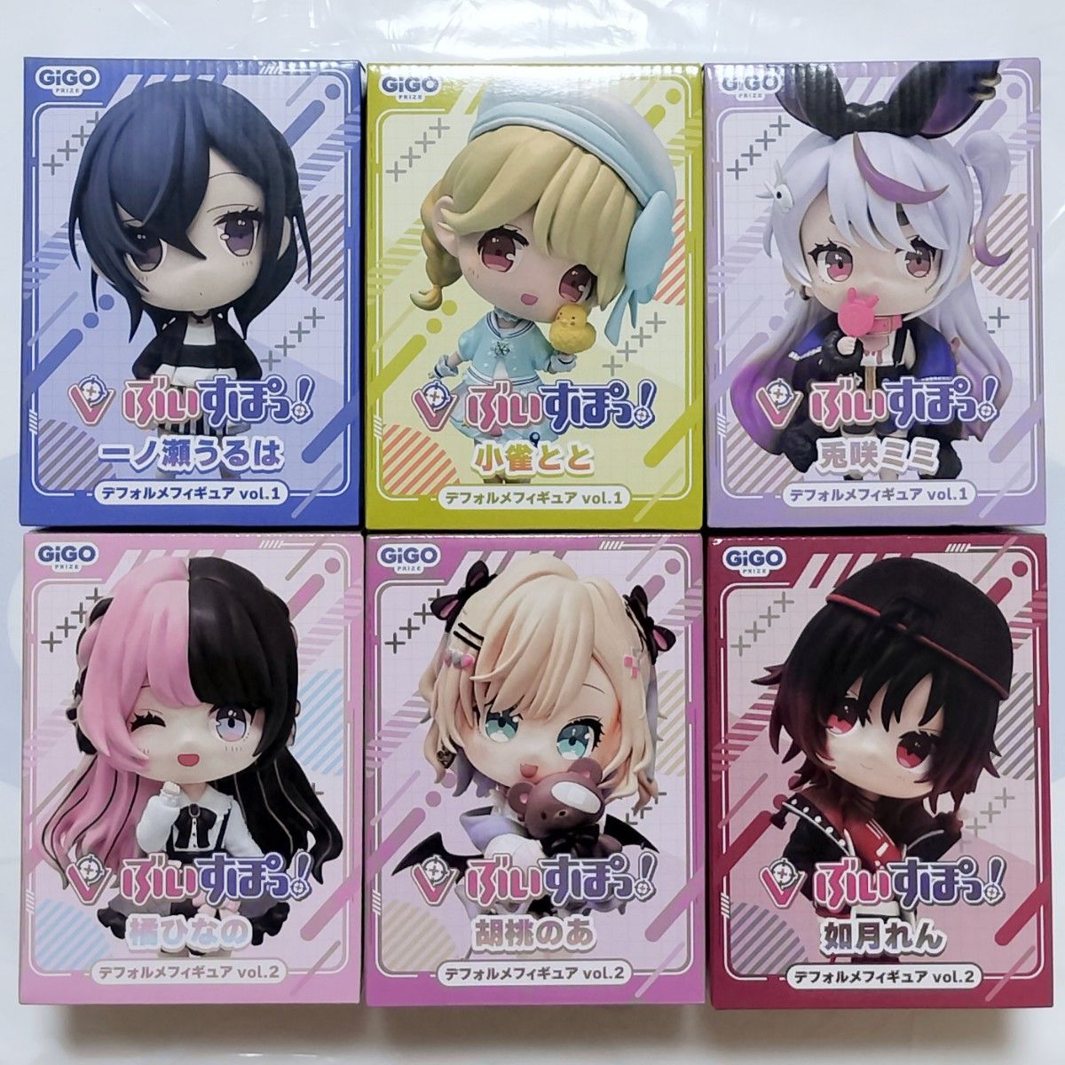 デフォルメフィギュア 猫汰つな 一ノ瀬うるは 兎咲ミミ ぶいすぽ