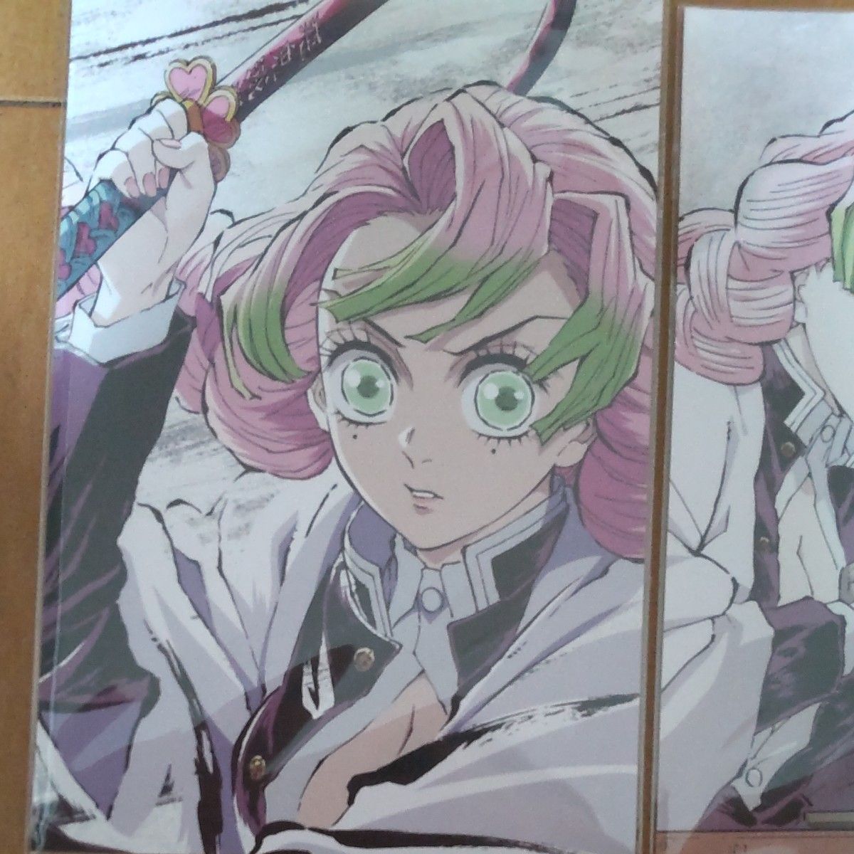 鬼滅の刃 幕間画ポストカード おばみつ 甘露寺蜜璃 伊黒小芭内 全集中