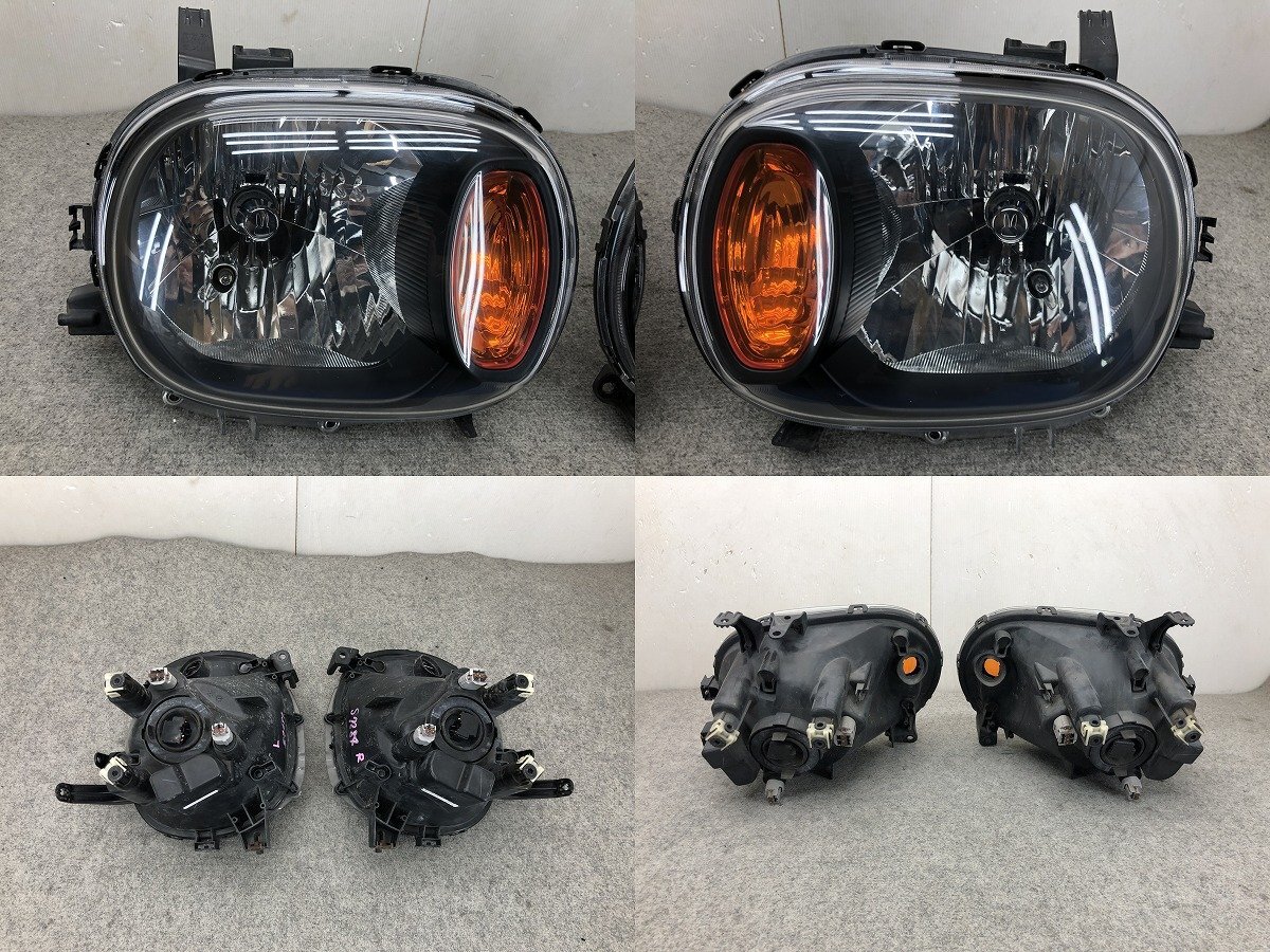 ヘッドライトインナーのブラックアウト（スズキ アルトラパンhe22s