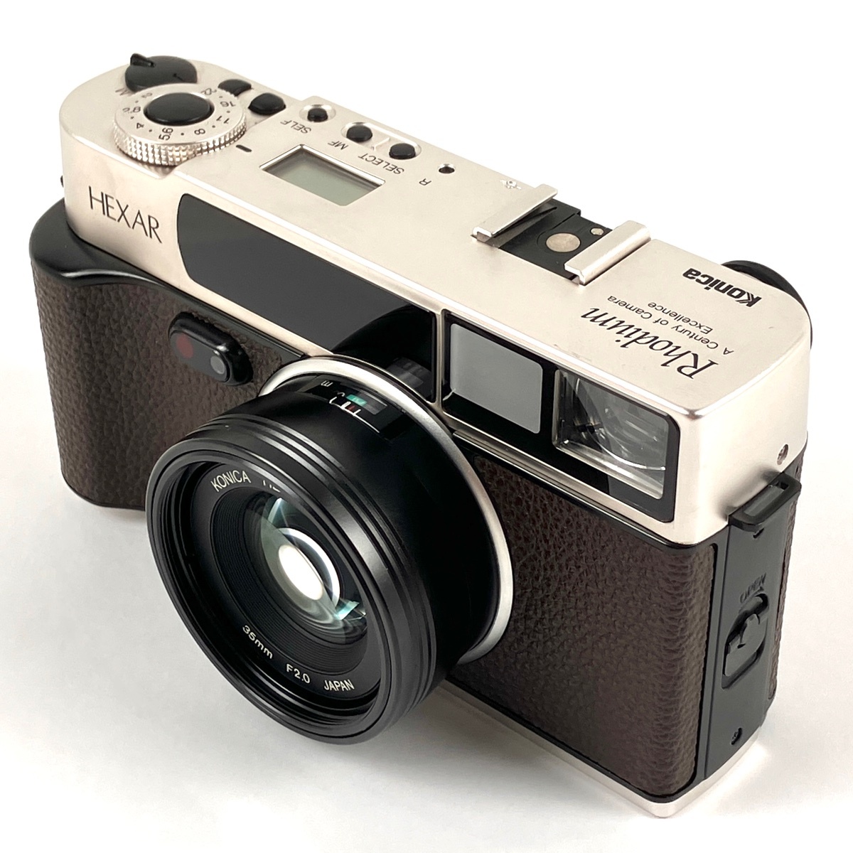 ☆希少☆ Konica HEXAR Rhodium コンパクトカメラ 元箱付き ☆希少
