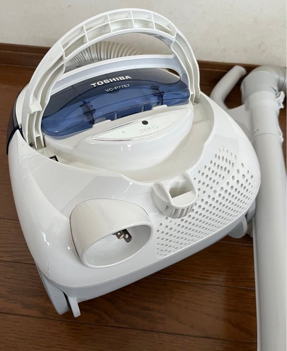 TOSHIBA東芝紙パック掃除機VCーP77E7(KB)2014年製｜Yahoo!フリマ（旧
