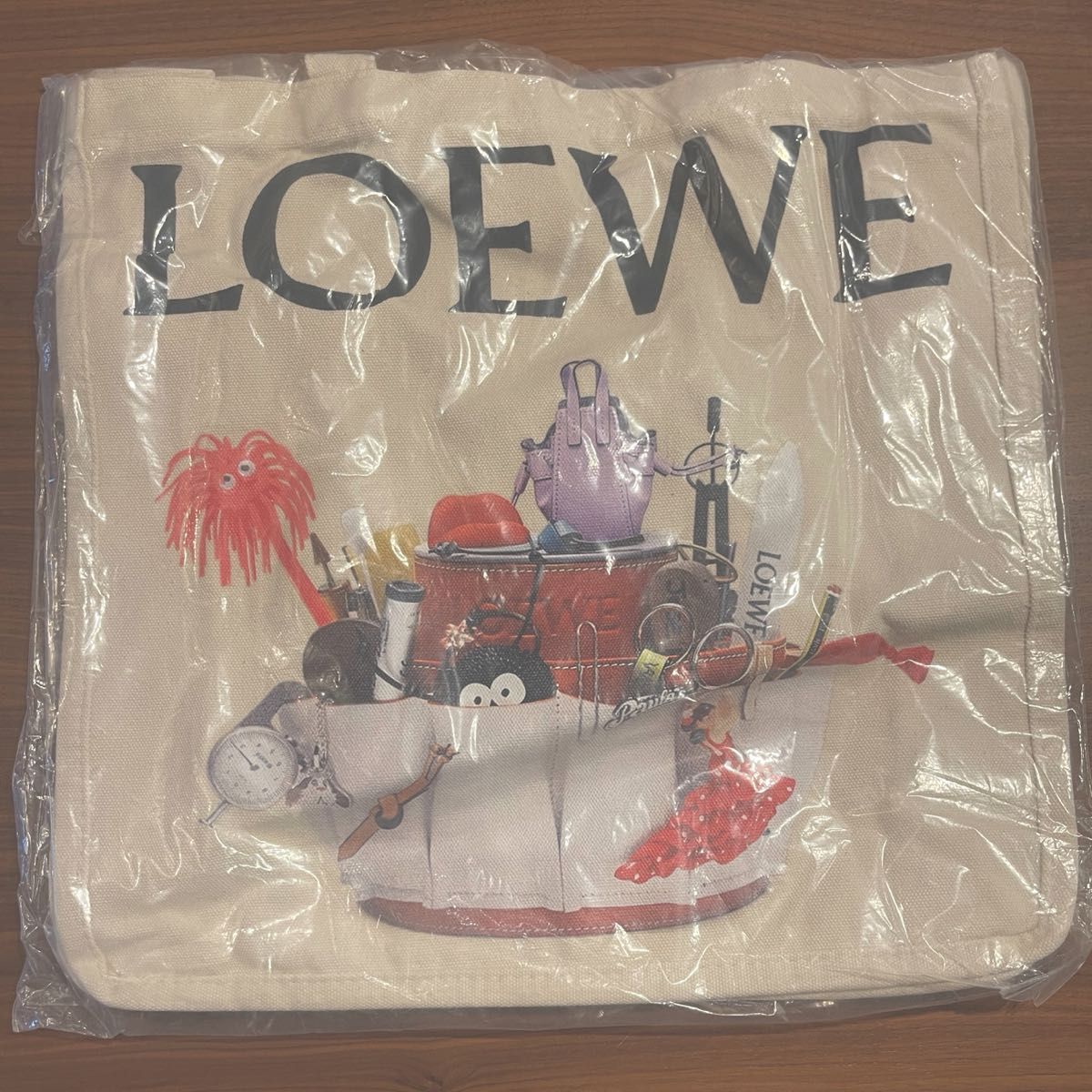 新品未開封 LOEWE 「CRAFTED WORLD」 トートバッグ エコバッグ サブ