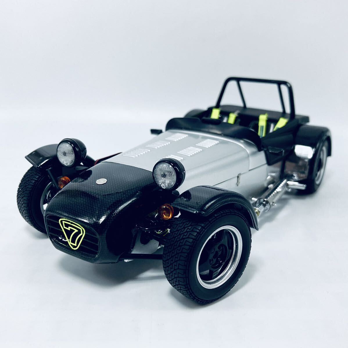 Yahoo!オークション - KYOSHO 京商 1/18 CATERHAM SUPER SEVEN JPE (Bl