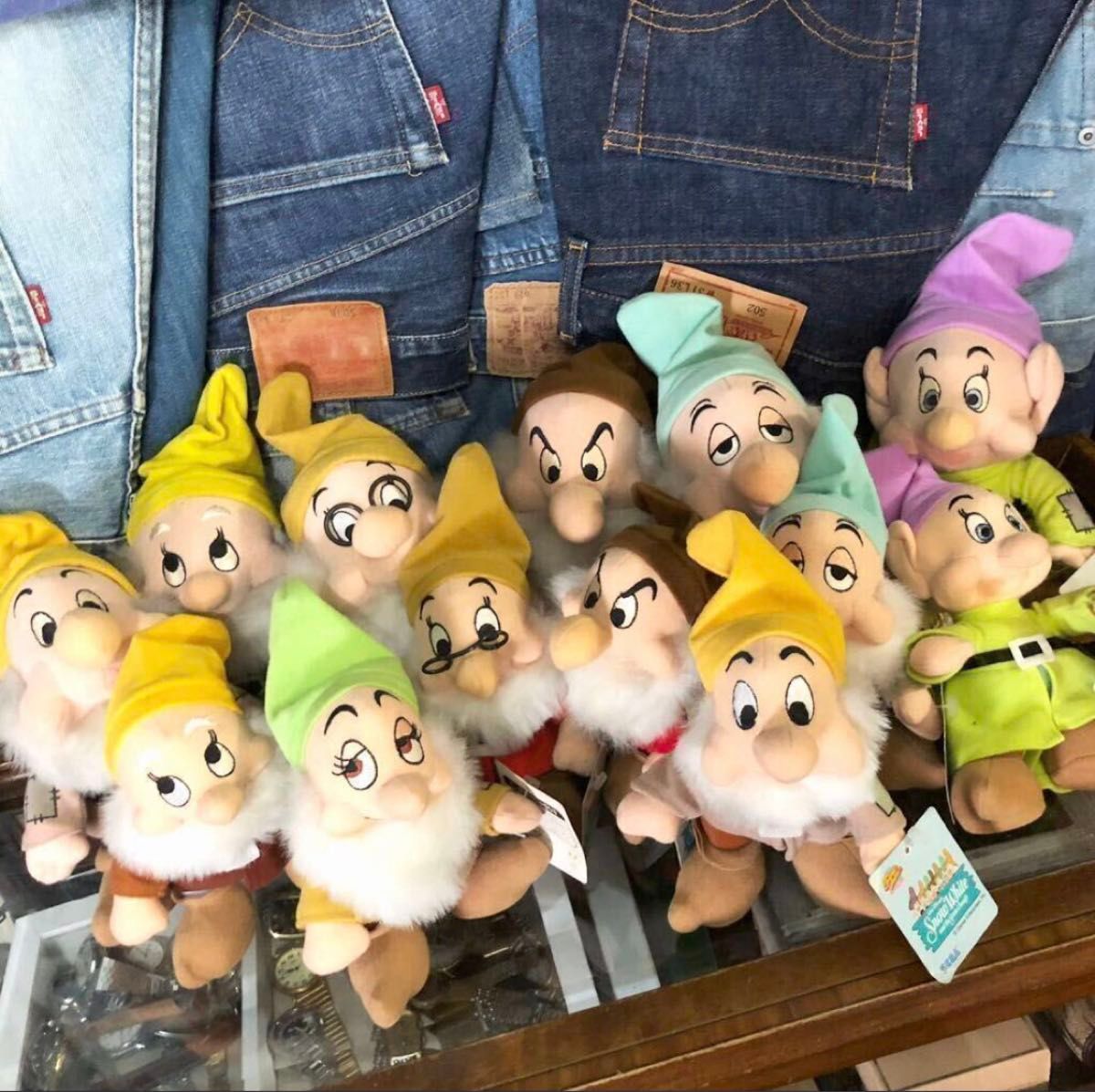 SEGA white snow 白雪姫 七人のこびとぬいぐるみ13個セットまとめ売り