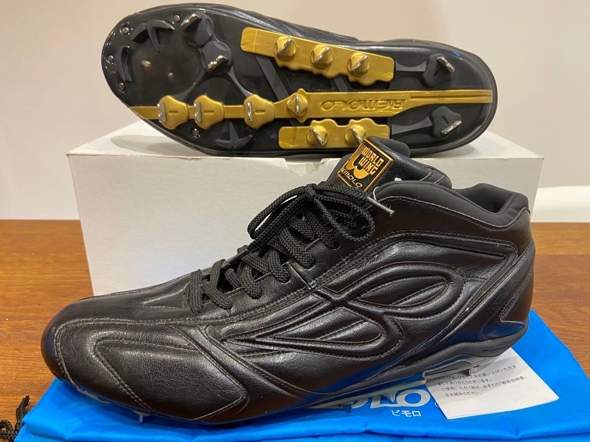 新品】ビモロ 28cm ベースボールスパイク QT クォーターカット