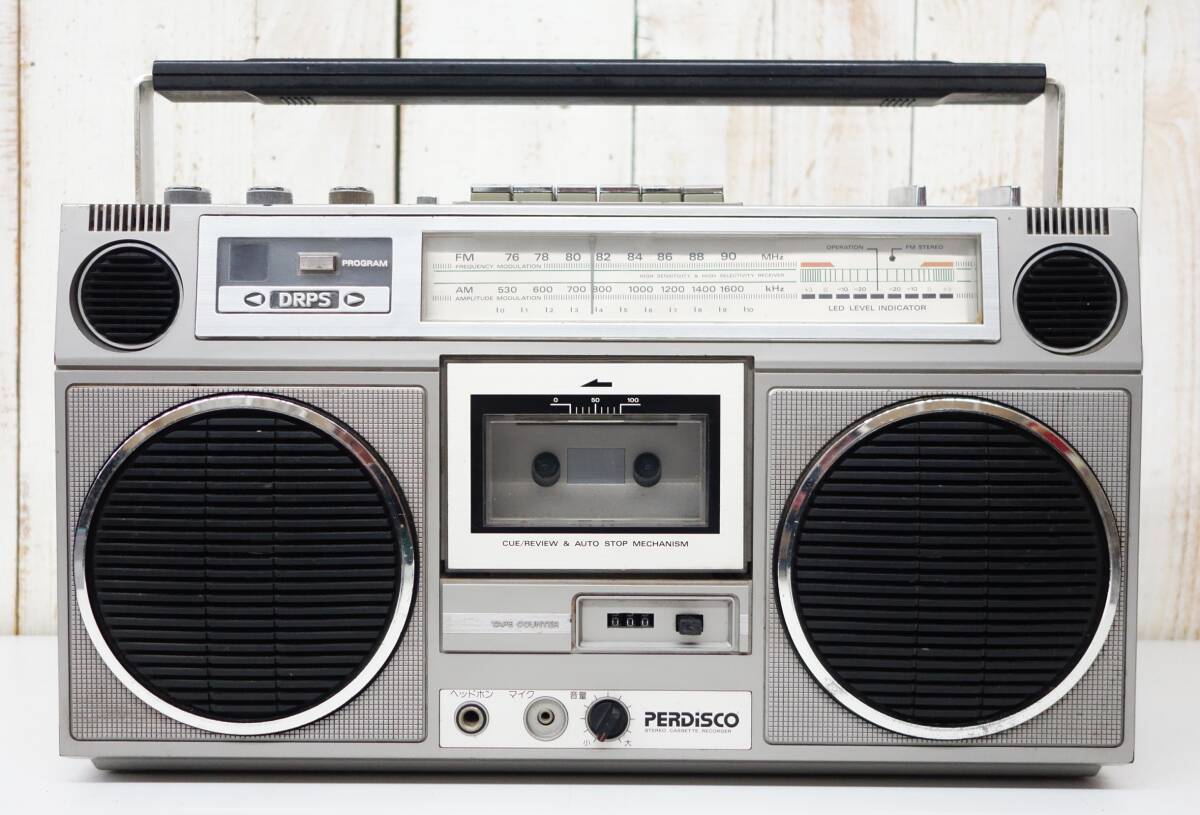 昭和レトロ☆HITACHI 日立 PERDISCO パディスコ TRK-8180 FM/AM