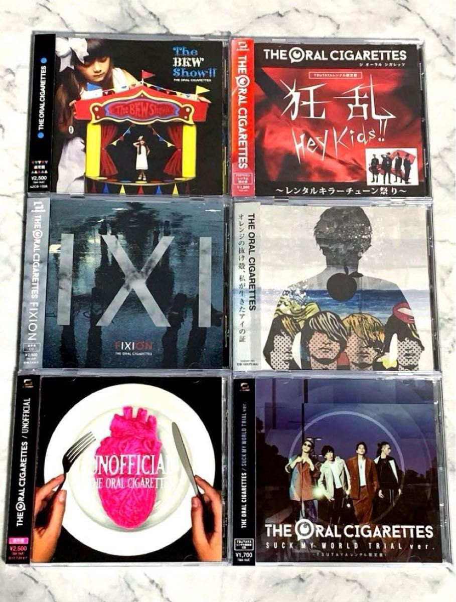 THE ORAL CIGARETTES 6枚セット まとめ売り｜Yahoo!フリマ（旧PayPay