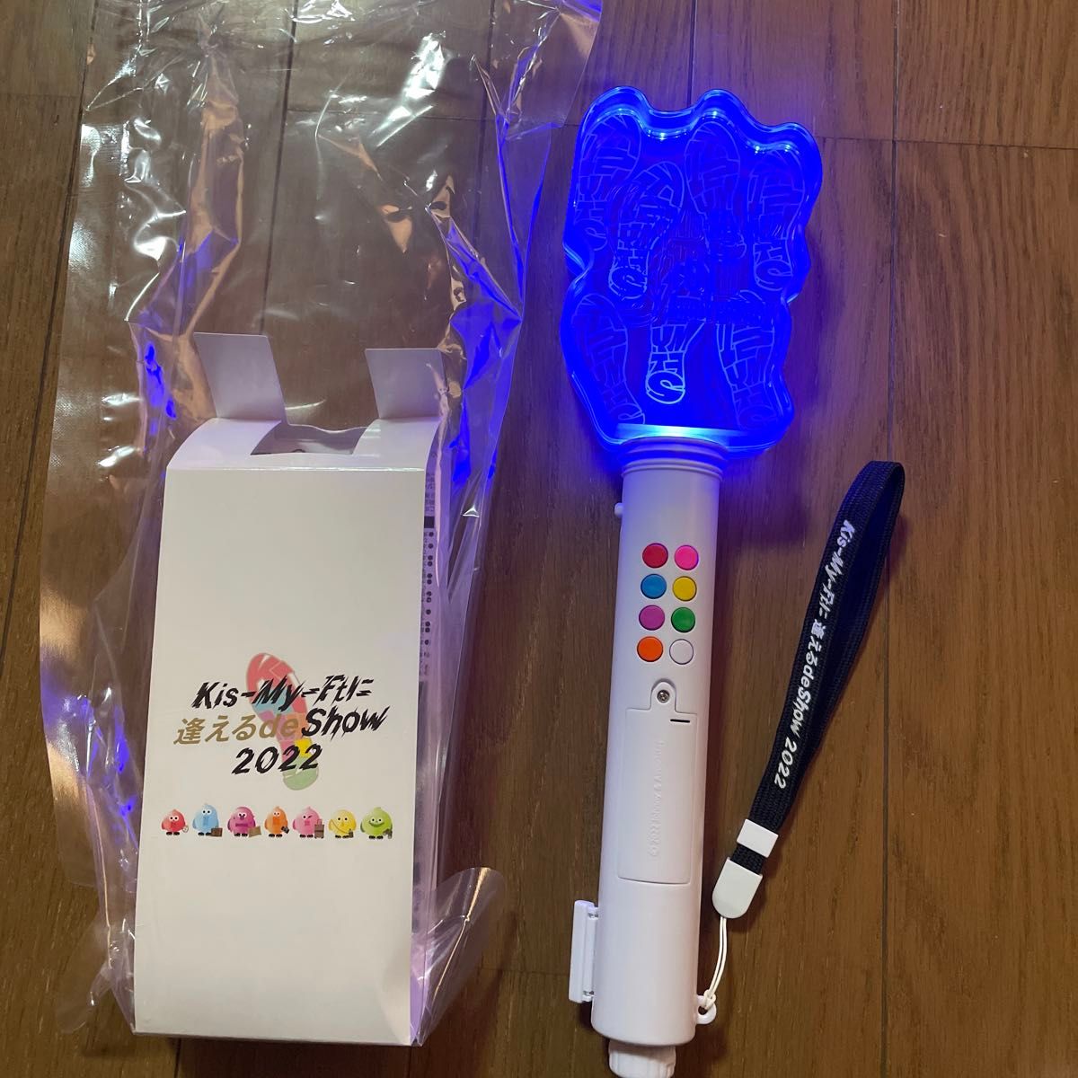 キスマイ Kis-My-Ft2 ペンライト グッズ 2022 即日発送 銀テープ