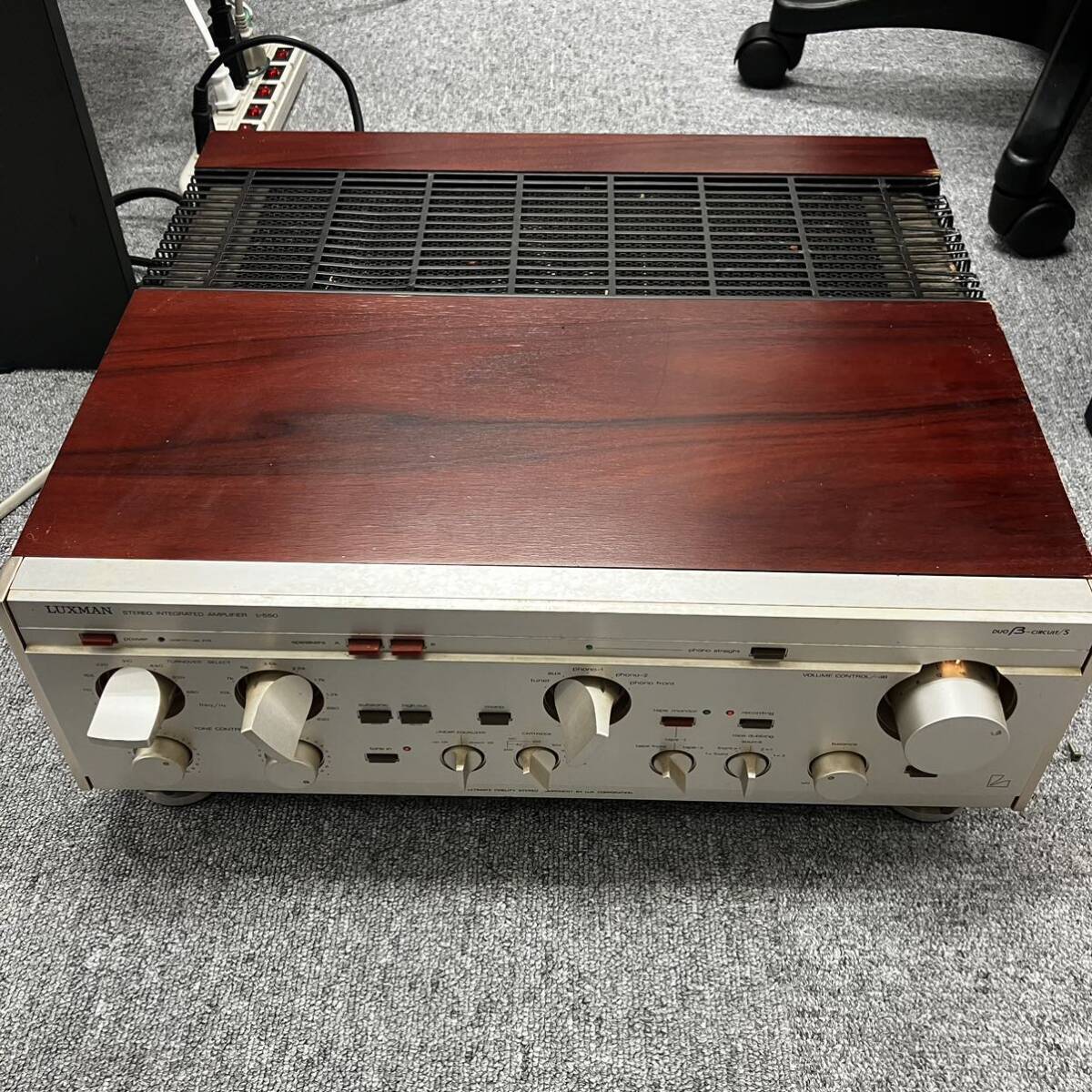 ラックスマン A級アンプ L-550 ラックスマン LUXMAN L-550 A級動作