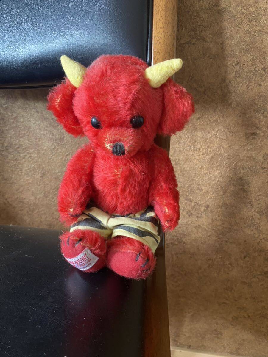 MERRY THOUGHT 赤鬼＆青鬼チーキー テディベア 日本限定 節分 MERRY