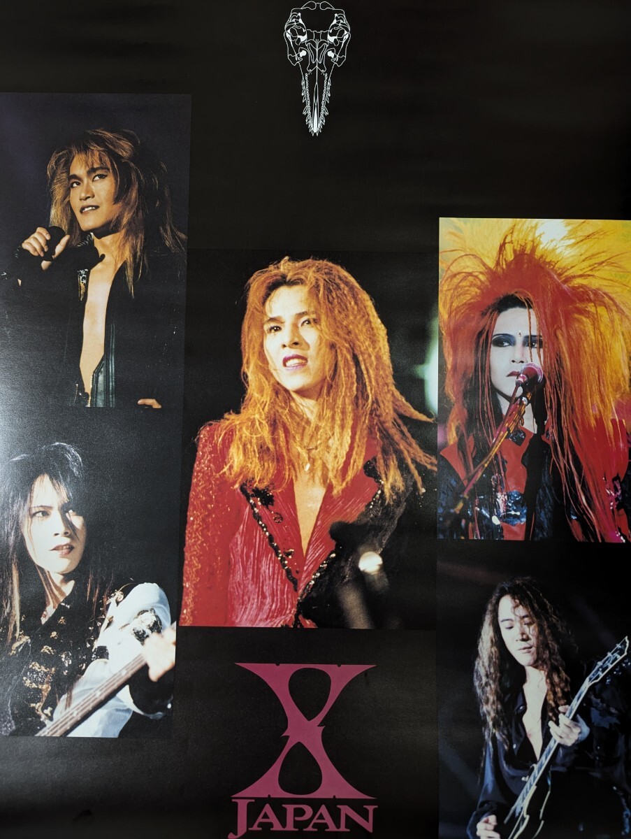 Yahoo!オークション - X JAPAN ポスター 1993 東京ドーム Yoshiki hide