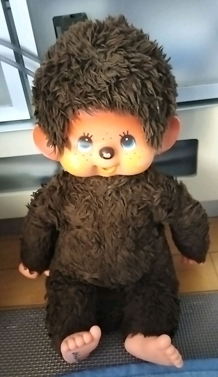 希少 昭和レトロ 1974年製 50年前のお品 モンチッチ ぬいぐるみ 男の子