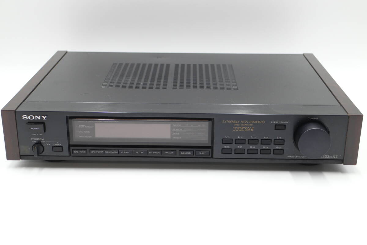 ☆ SONY ソニー ST-S333ESXⅡ FM/AM ステレオチューナー 受信しました
