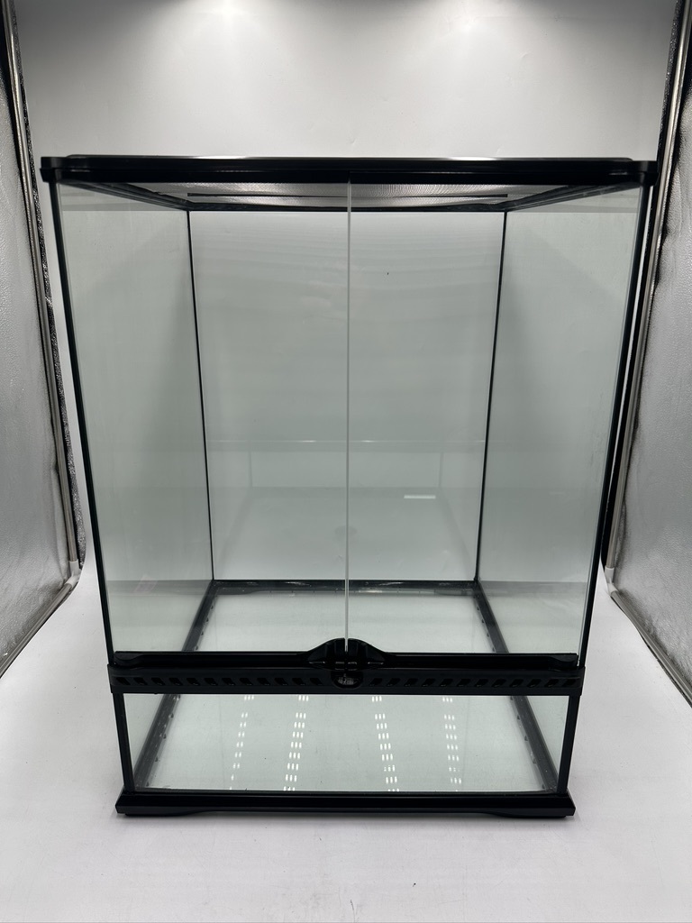 D0138 美品 EXOTERRA 大型 グラステラリウム 中古 高さ62cm 加工有