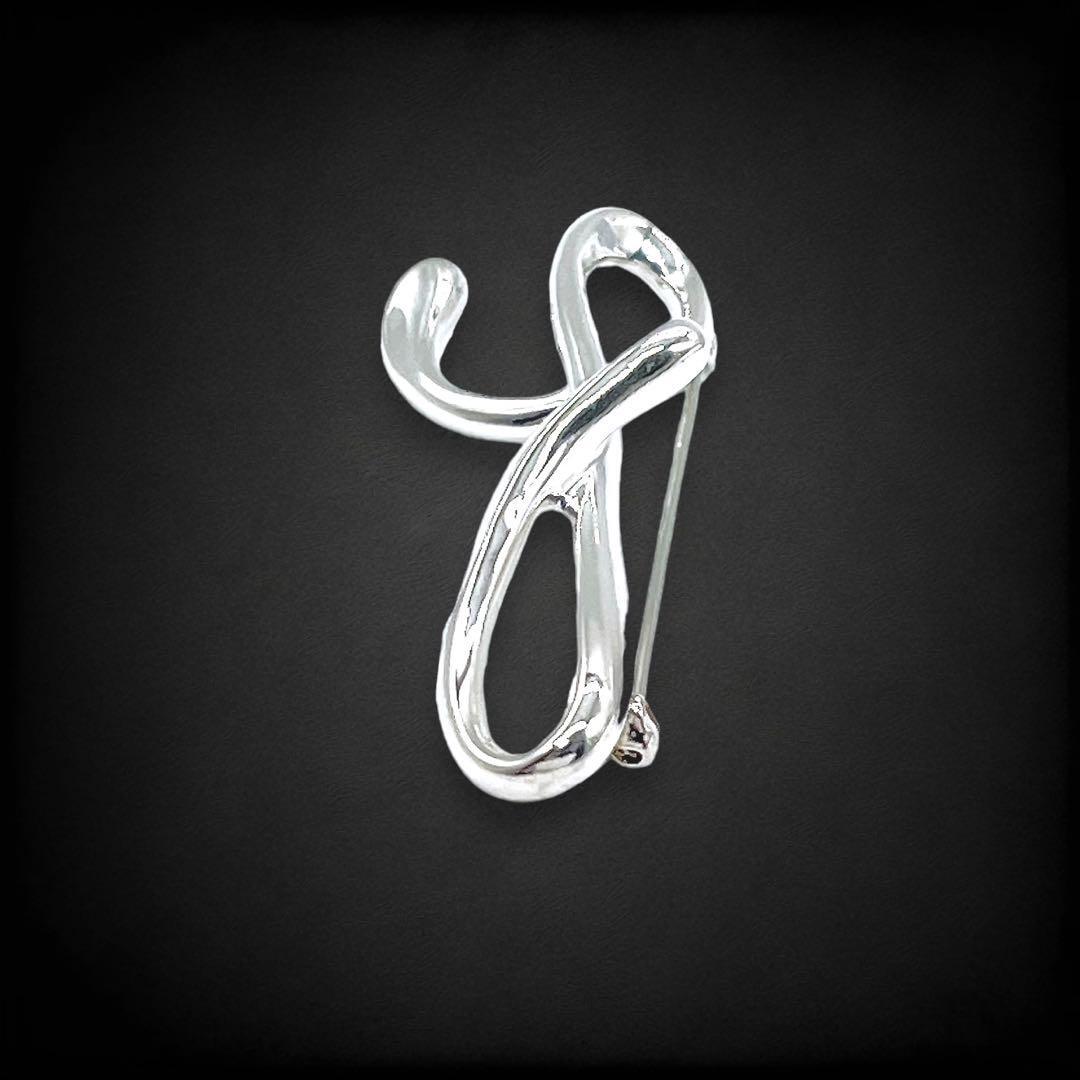 ティファニー tiffany&co Tiffany ブローチ ピンブローチ レター