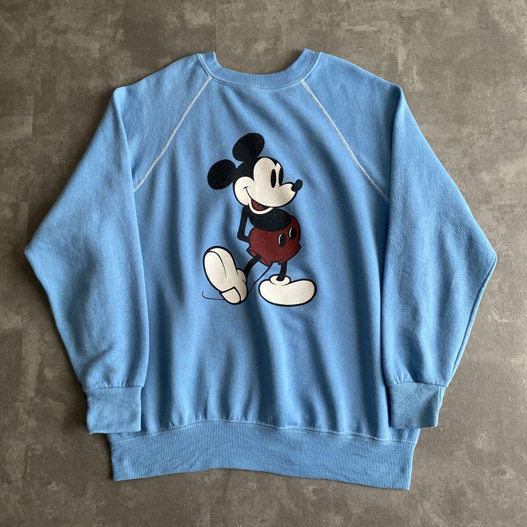 レアカラー 70s 80s ビンテージ USA製 Disney ディズニー Mickey Mouse