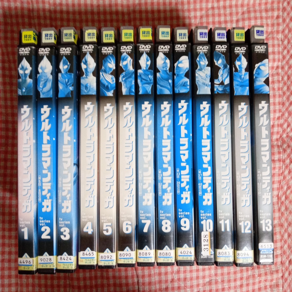 Yahoo!オークション - ウルトラマンティガ 全13巻 レンタル版 DVD 再生