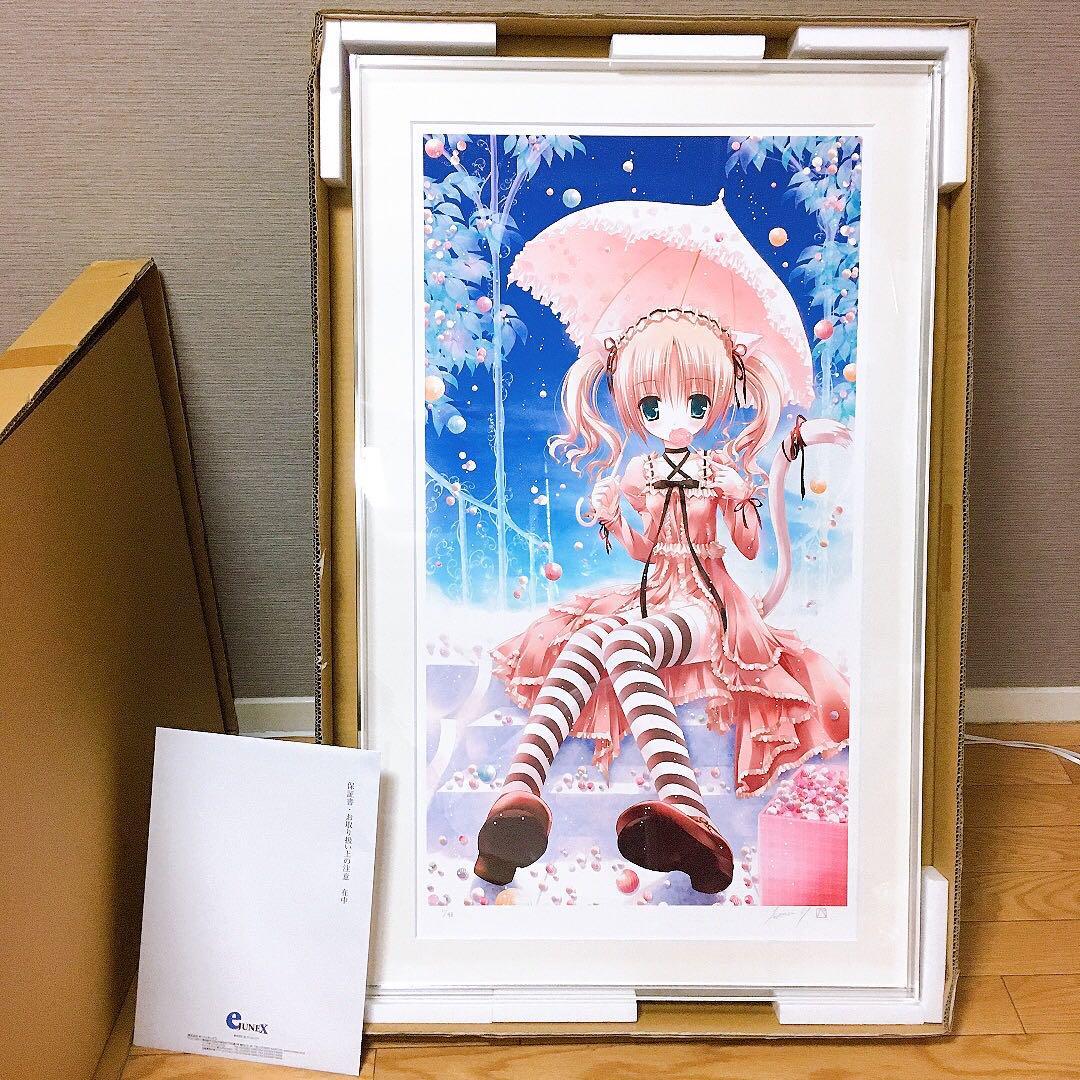 てぃんくる 複製原画 はるかぜせつな「immortal」 (絵師100人展 06