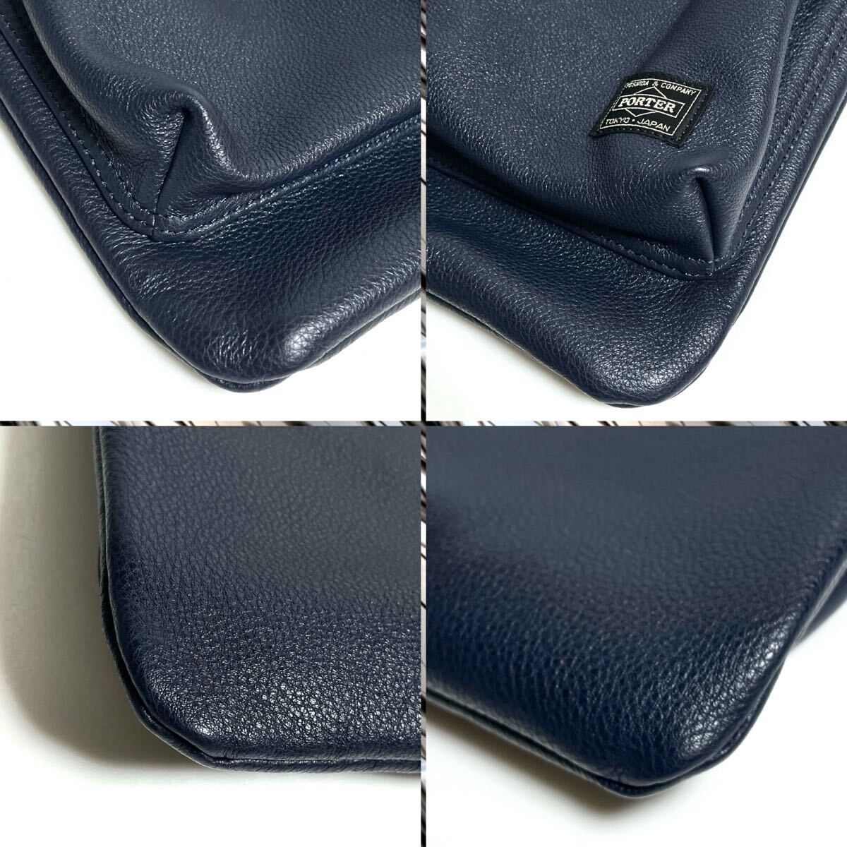 PORTER ポーター 吉田カバン STYLE HELMET BAG レザー ヘルメット 2WAY