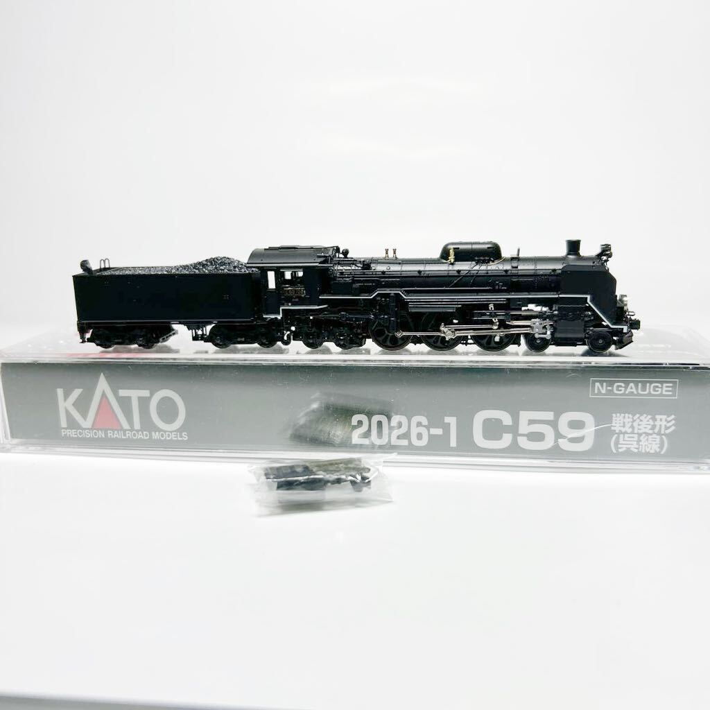 Yahoo!オークション - Nゲージ 蒸気機関車 KATO 2026-1c59戦後形 c60-1