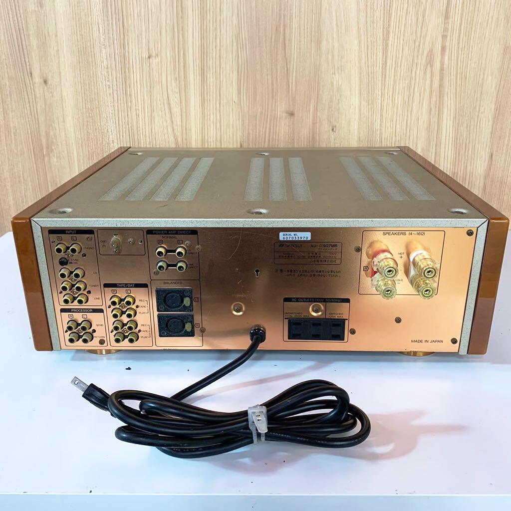 Yahoo!オークション - 【D-3】 SANSUi AU-α907MR プリメインアンプ オ