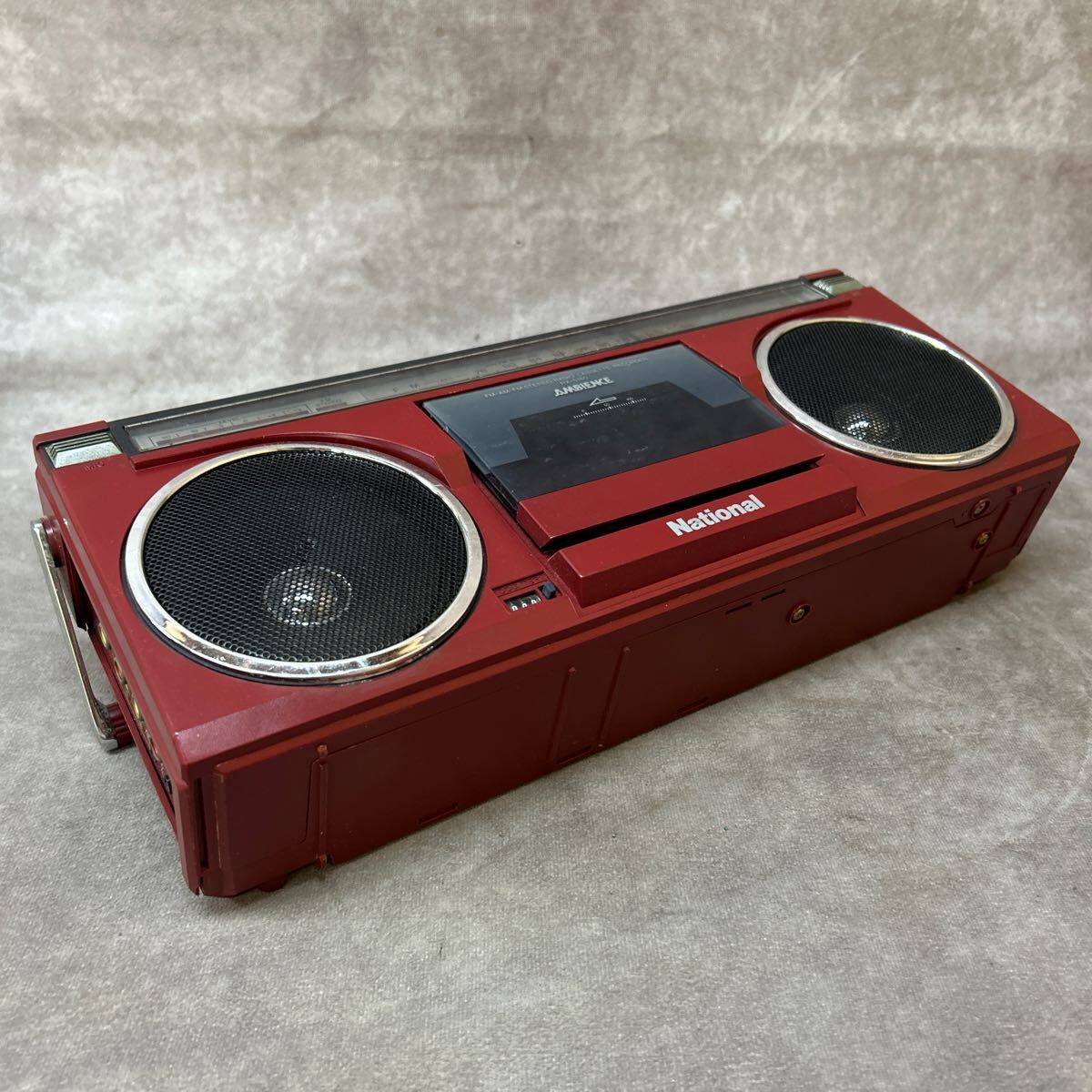 Yahoo!オークション - National RX-5180 ラジカセ レッド ナショナル F