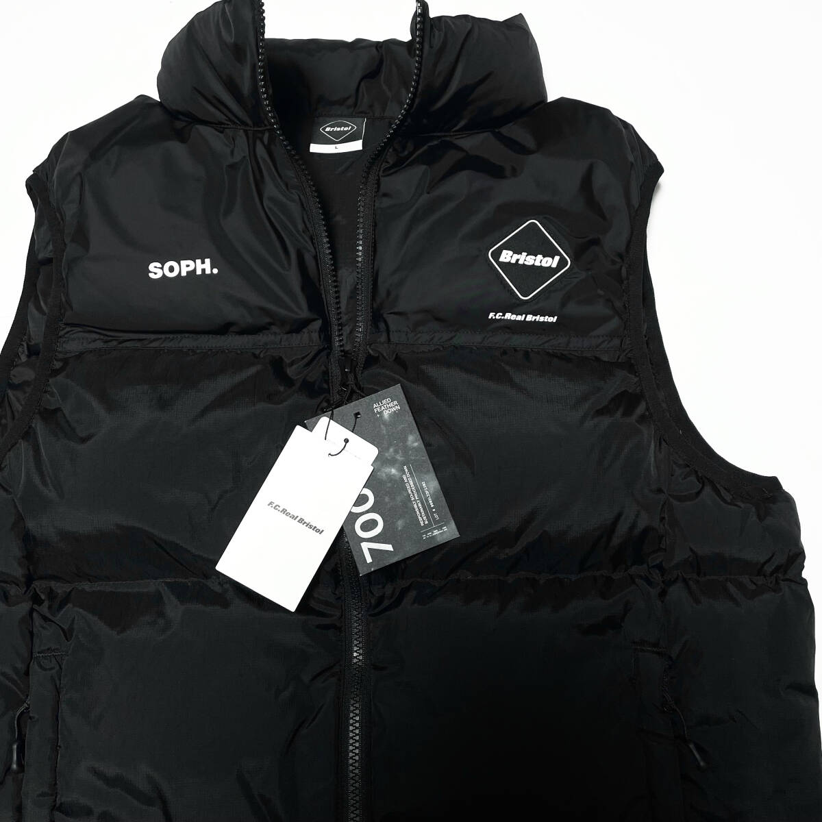 23-24AW新品L黒F C Real BristolダウンDOWN VESTベストFCRBダウン