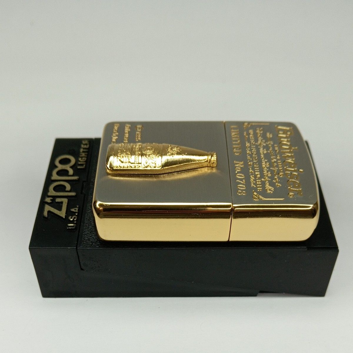 新品・未使用】希少Budweiser/バドワイザー 限定 zippo ジッポー