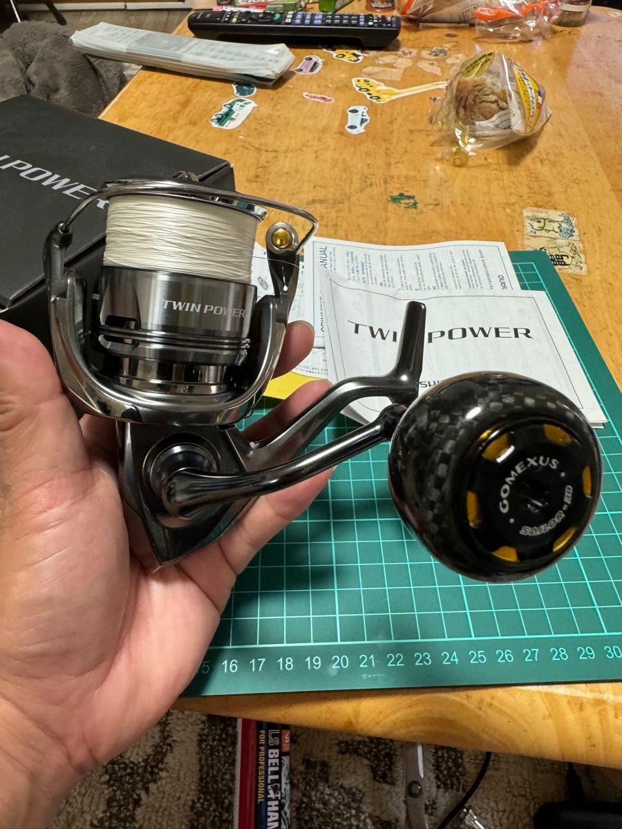 24ツインパワーC5000XG ゴメクサスカーボンハンドルノブ｜Yahoo!フリマ