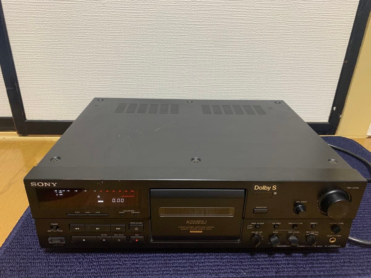 SONY カセットデッキ TC-K222ESJ/ジャンク｜Yahoo!フリマ（旧PayPay