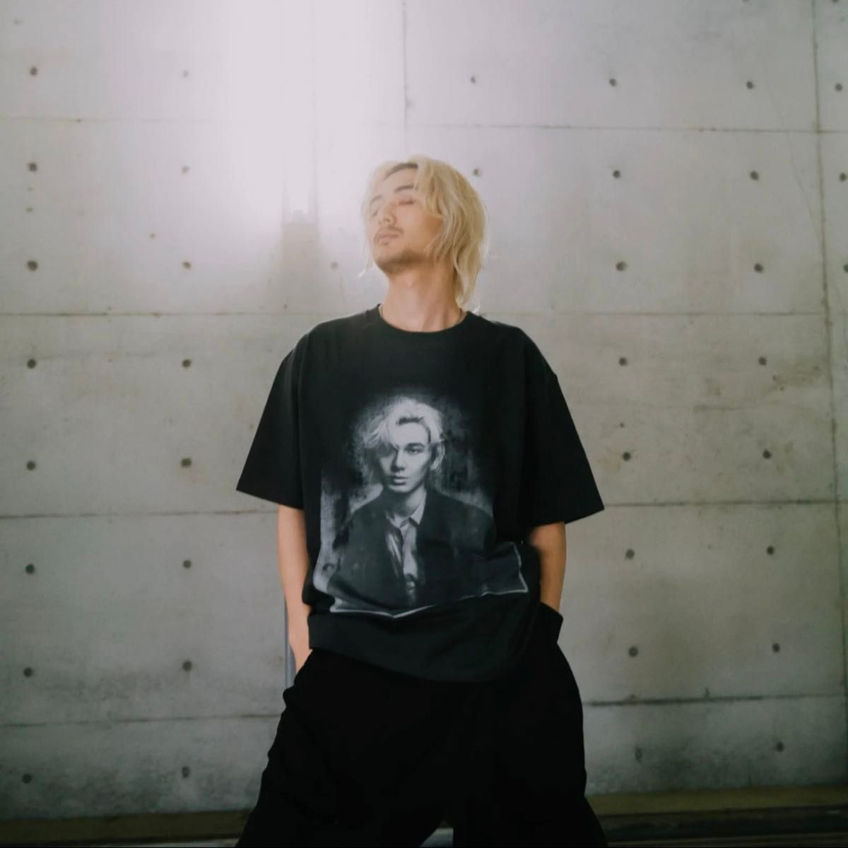 藤井風 Tシャツ Fujii Kaze オフィシャルグッズ black M｜Yahoo!フリマ