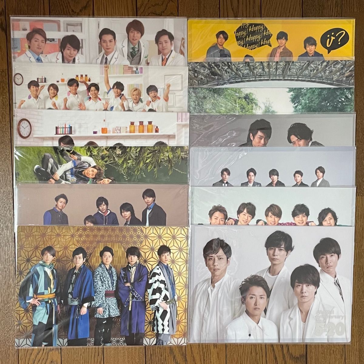 嵐 クリアファイル集合 13枚セット｜Yahoo!フリマ（旧PayPayフリマ）