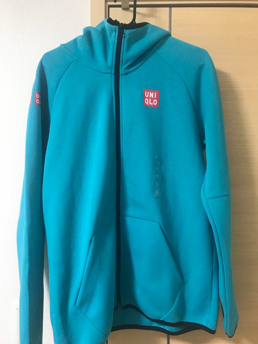 UNIQLO ユニクロ テニス ドライストレッチパーカー 錦織圭 Lサイズ