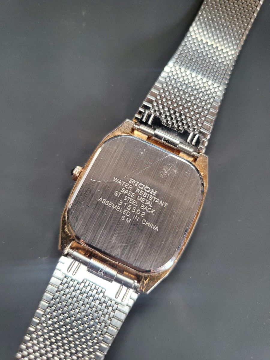 RICOH リコー ゴールド 腕時計 クォーツ｜Yahoo!フリマ（旧PayPayフリマ）