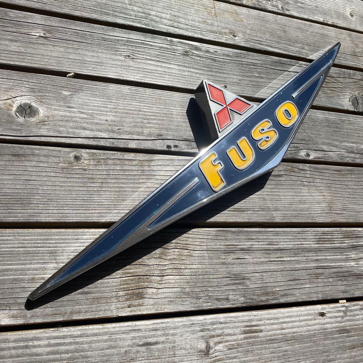 三菱ふそう バスマーク エンブレム FUSO レトロ デコトラ｜Yahoo