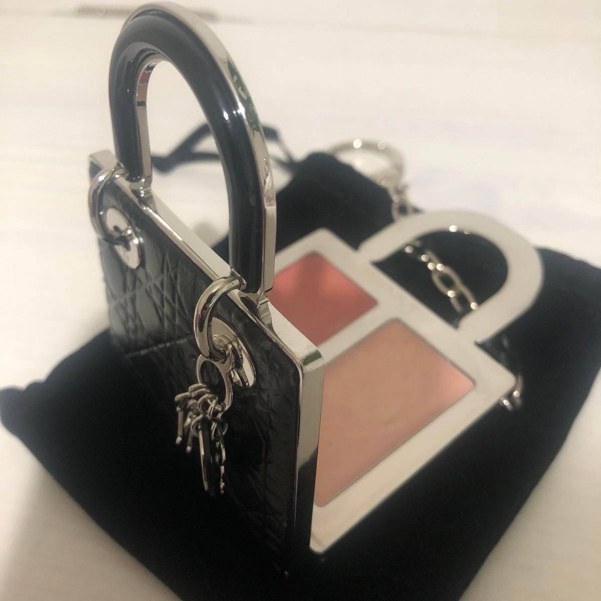 Dior レディディオール リップグロス バッグチャーム バッグ型グロス