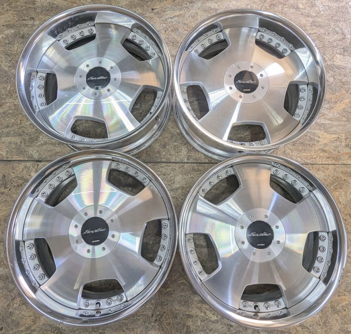 Yahoo!オークション - 【希少 】WORK ユーロライン DH 19インチ 8.5J＋