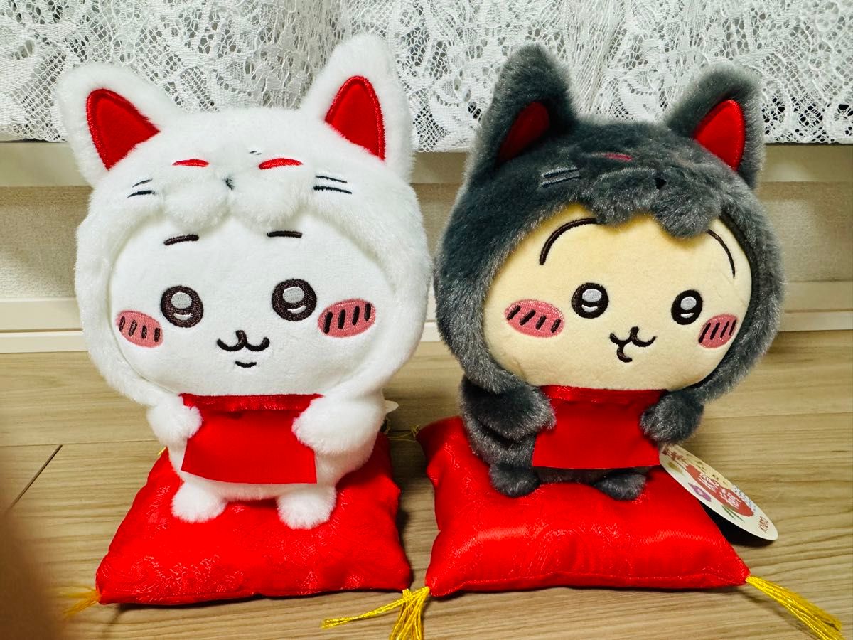 新品未使用 伏見稲荷なぬいぐるみ(ちいかわ＆うさぎ）伏見稲荷限定