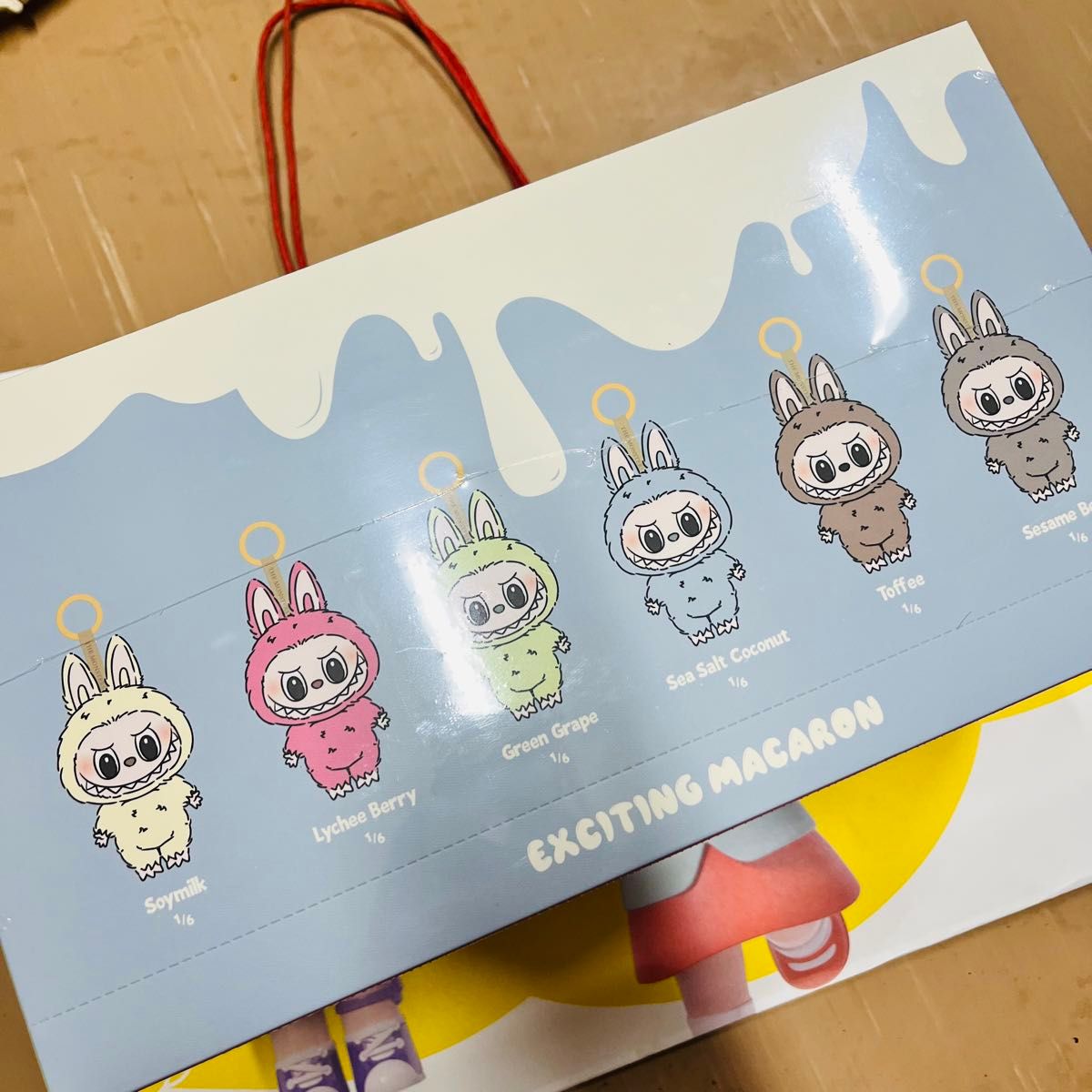 完全未開封 POP MART THE MONSTERS Exciting Macaron ぬいぐるみ 全種