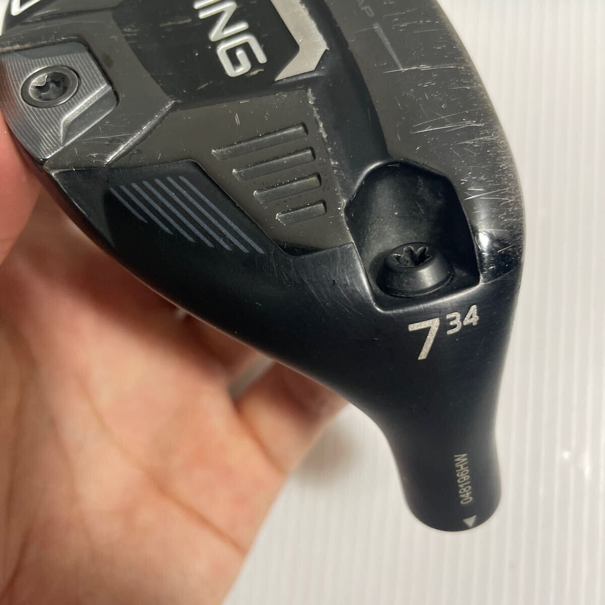 希少 PING G425 7U 34° UT用 ユーティリティヘッドのみ ピン 7UT #7 番