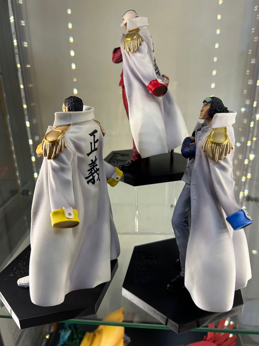 ワンピースone piece DX海軍フィギュア 青雉 黄猿 赤犬 dxf クザン