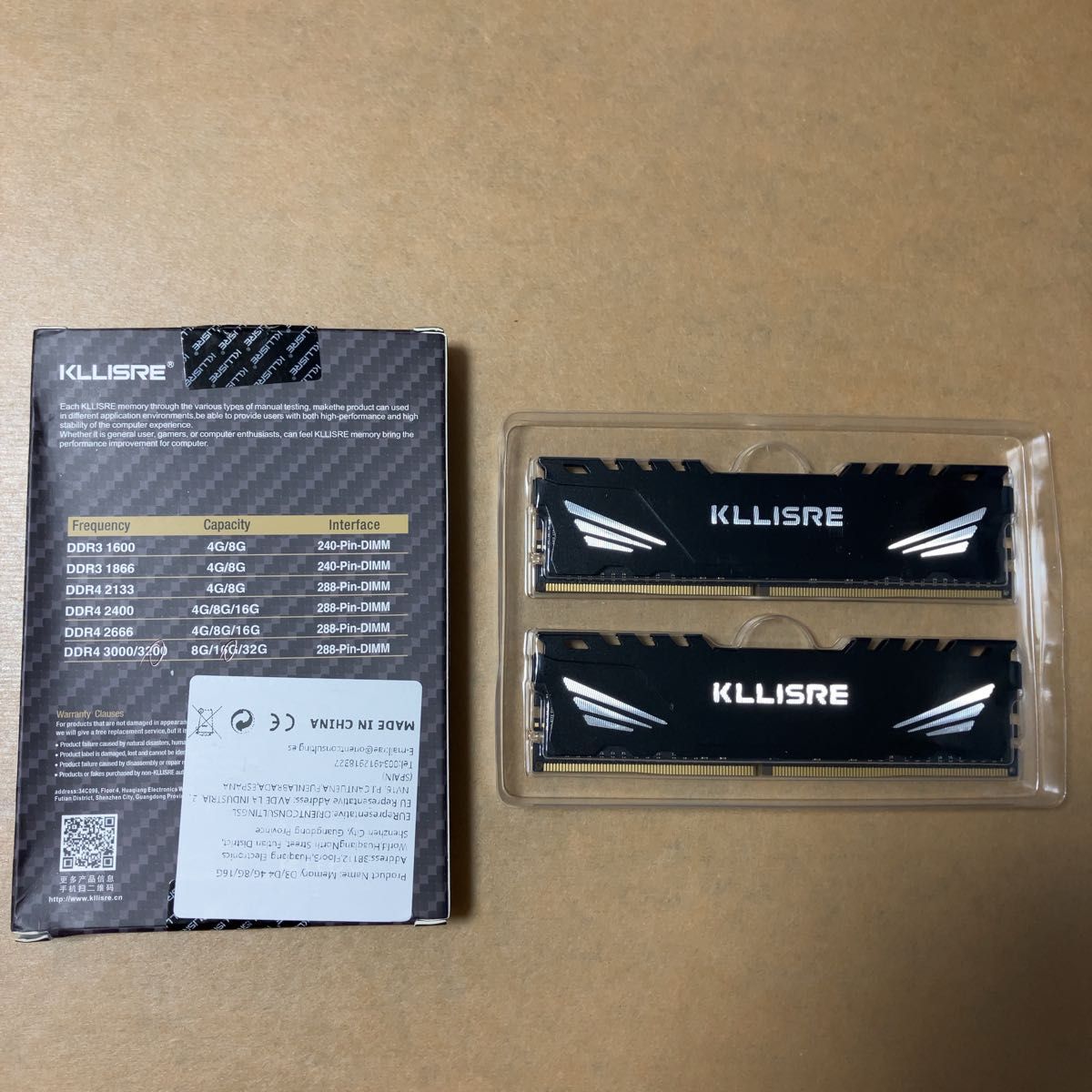 KLLISRE DDR4 16GB×2枚 32GB デスクトップPC用メモリ｜Yahoo!フリマ