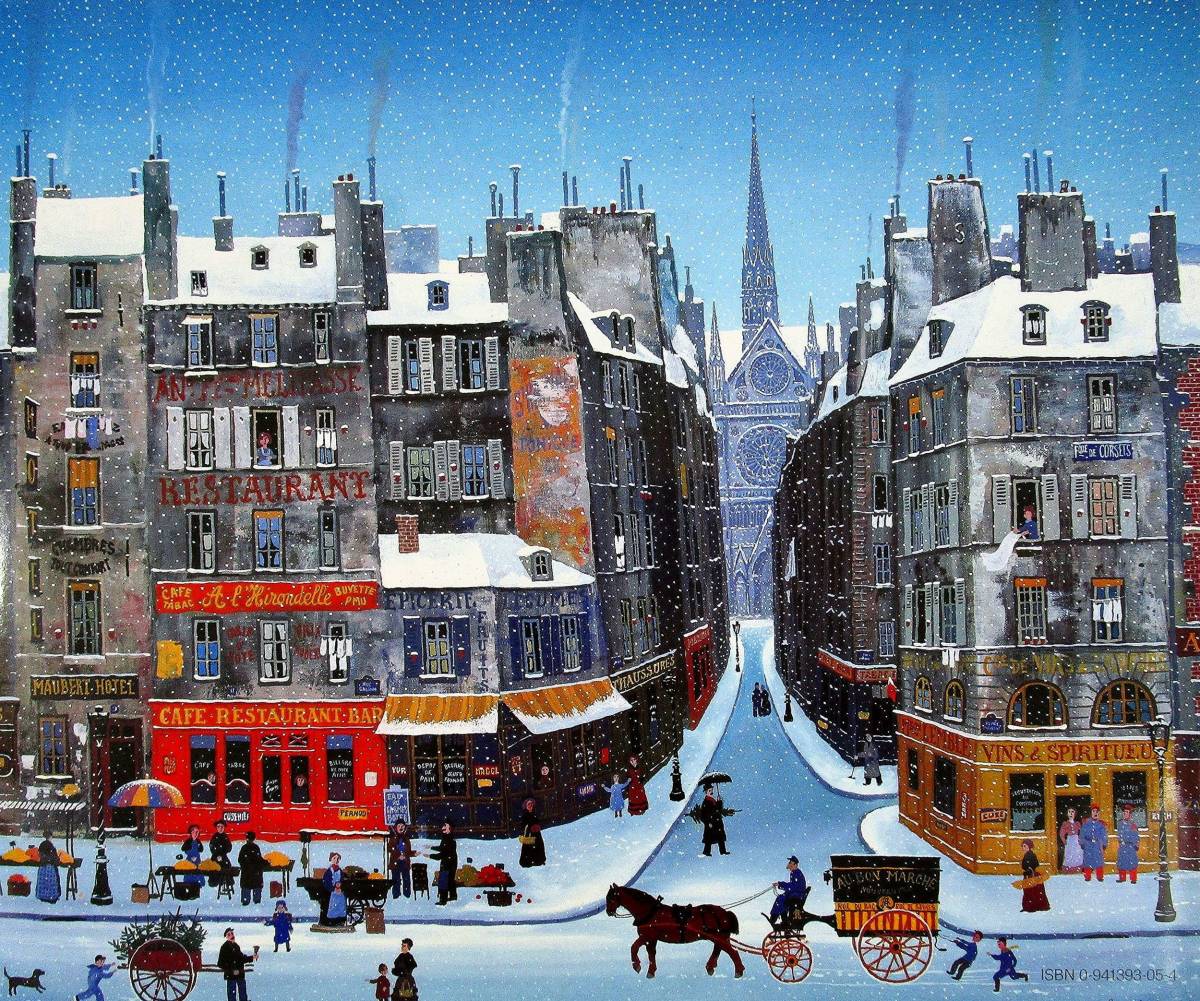 ミッシェル・ドラクロワ コンティ通り ジグソーパズル 750ピース ☆未