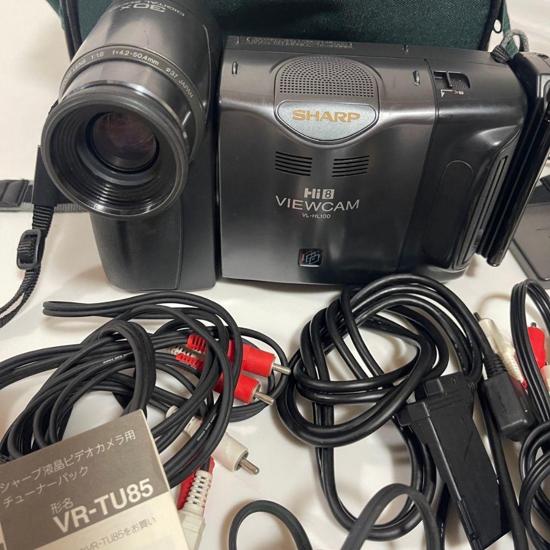SHARP ビデオカメラ VL-HL100 Hi8 シャープ 高画質8ミリ｜Yahoo!フリマ