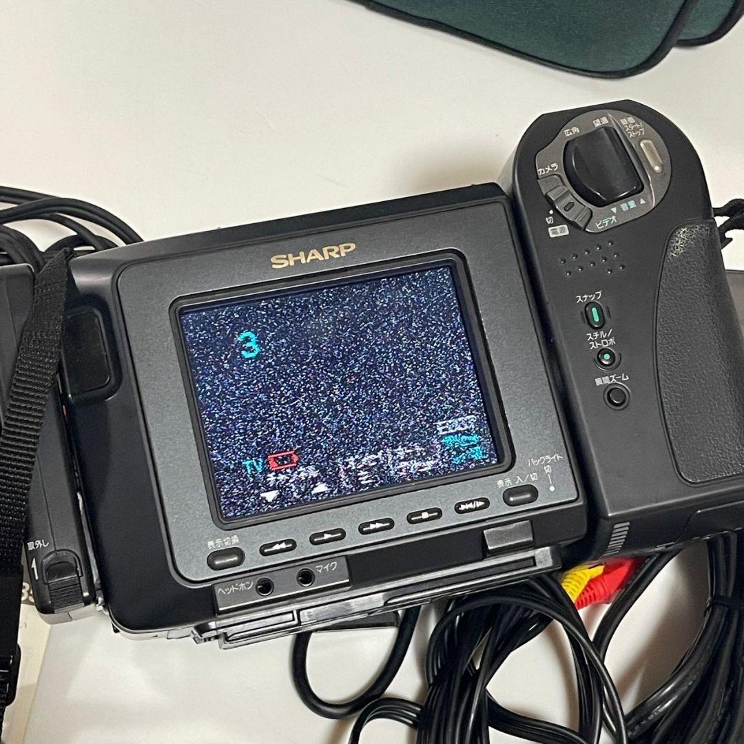SHARP ビデオカメラ VL-HL100 Hi8 シャープ 高画質8ミリ｜Yahoo!フリマ