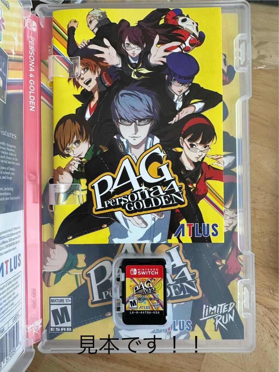 ペルソナ4 ザ・ゴールデン Switch 英語/北米版 persona4 P4G｜Yahoo