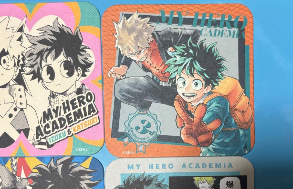 爆豪勝己 緑谷出久 アートコースター RIVALS 僕のヒーローアカデミア