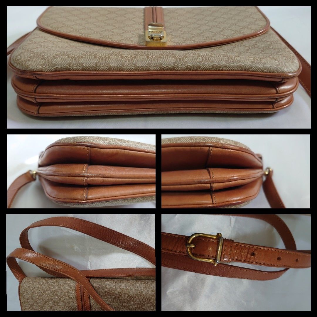 美品 CELINE マカダム柄 ショルダーバッグ｜Yahoo!フリマ（旧PayPay